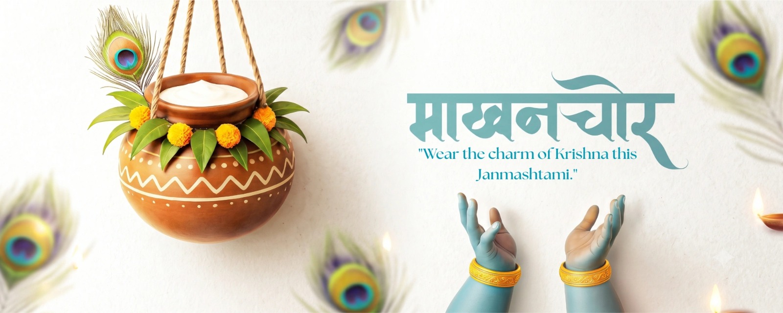 Celebrate Janmashtami in Style: Jewelry Inspired by the Divine Charm of Krishna